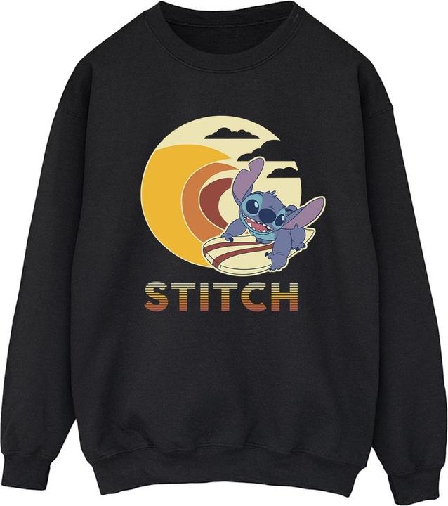 Actual product image Disney Womens/Ladies Lilo & Stitch Summer Waves Sweatshirt (S)