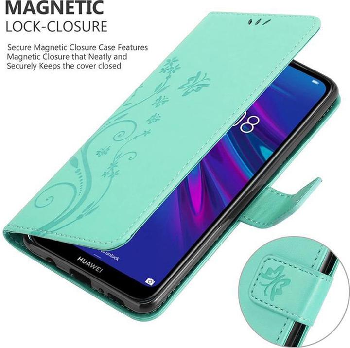 Immagine prodotto Cadorabo Copertina del libro di fiori (Huawei Y6 (2019))