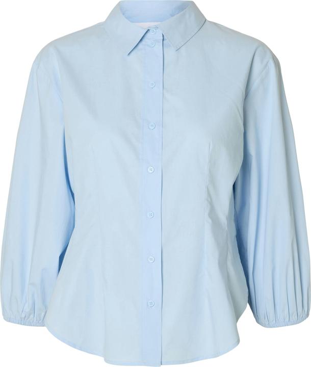 Image du produit Selected Femme Chemise en coton avec manches 3/4 (40)