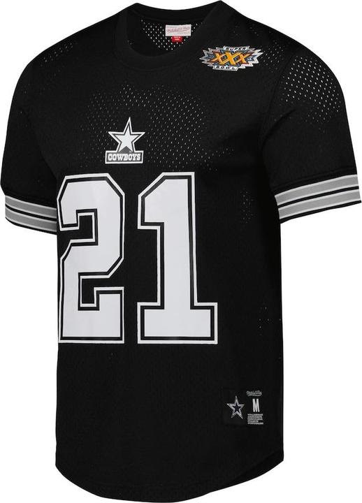 Mitchell & Ness Trikot mit Rundhalsausschnitt Dallas Cowboys NFL N&N 1996 Deion Sanders (M)
