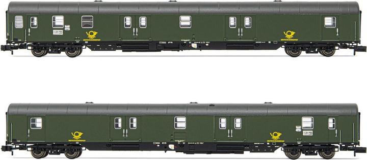 Actual product image Hornby DBP 2 mail car post-mrz green Ep.IV (Track N)