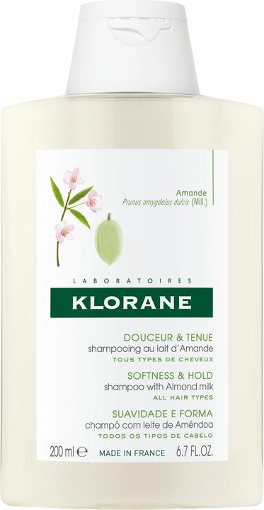 Produktbild Klorane Shampoo mit Mandelmilch (200 ml, Flüssiges Shampoo)
