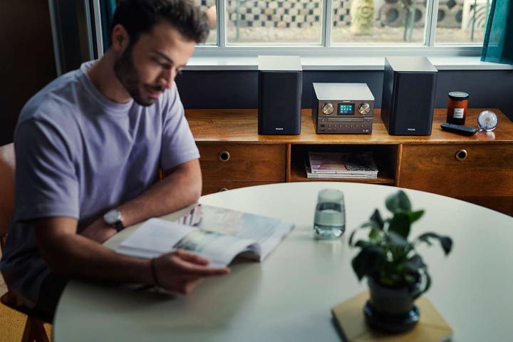 Produktbild Philips TAM8905/10 (Spotify Connect, Bluetooth, WLAN, CD Player, 1x 100 W)