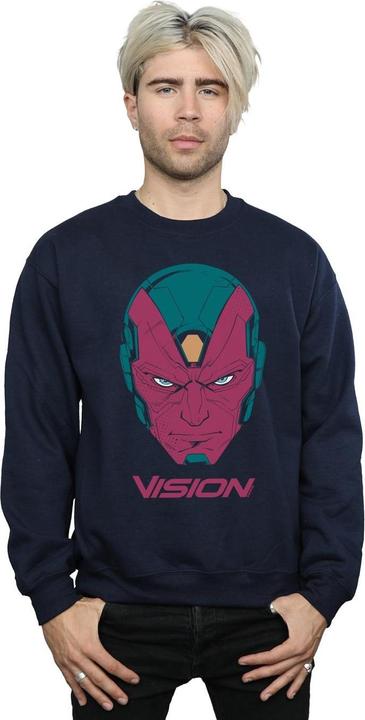 Immagine prodotto Avengers Vision Head Felpa Uomo (L)