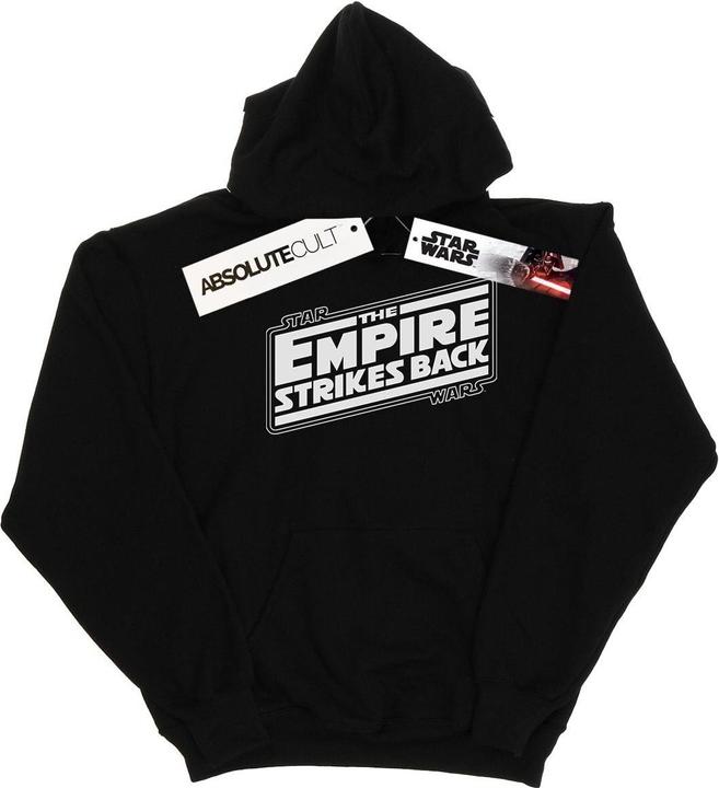 Immagine prodotto Star Wars The Empire Strikes Back Logo Felpa con Cappuccio Ragazzi (116)