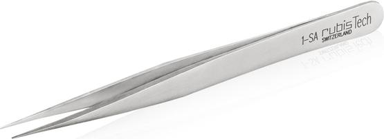 Actual product image Rubis Tweezers ultra fine pointed precision tip, 12 cm, 1