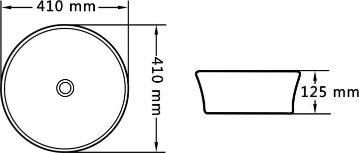 Produktbild VidaXL Ariele (410 mm, 410 mm)