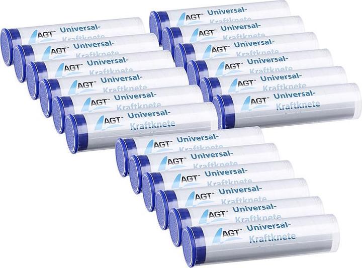 AGT 6er-Pack Universal-Kraftknete: 2-Komponenten-Kleber aus Epoxidharz (56 g)