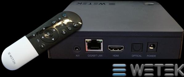 Actual product image WeTek Core, Android & Kodi, 4K (Web TV, IPTV (ready))
