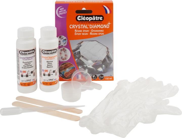 Image du produit Cléopâtre Résine d'inclusion Crystal' Diamond, 150 ml