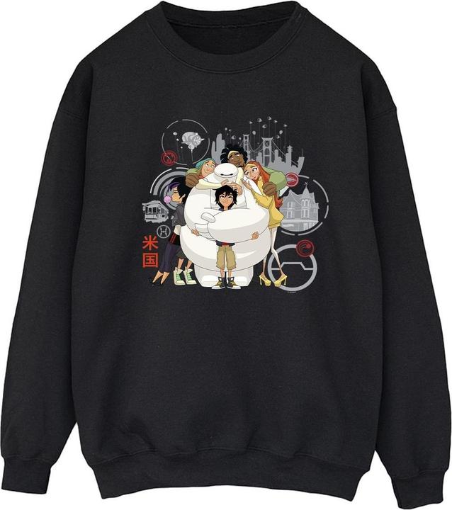 Disney Big Hero 6 Baymax Group Hug Sweatshirt (S)