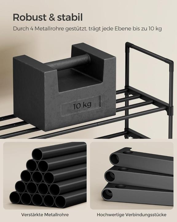 Immagine prodotto Songmics Portascarpe (116 x 30 x 55 cm)