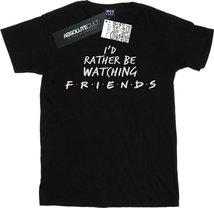 Friends Rather Be Watching Boyfriend Fit TShirt