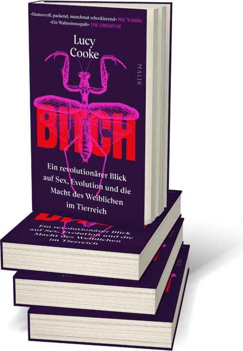 Actual product image Bitch – Ein revolutionärer Blick auf Sex, Evolution und die Macht des Weiblichen im Tierre (German, Lucy Cooke, Jorunn Wissmann, Susanne Warmuth, 2023)