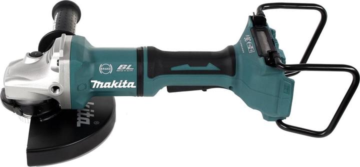 Produktbild Makita DGA 900 PTKX2 Akku Winkelschleifer 36V ( 2x18V ) 230mm Brushless + 2x Akku 5,0Ah + (230 mm)