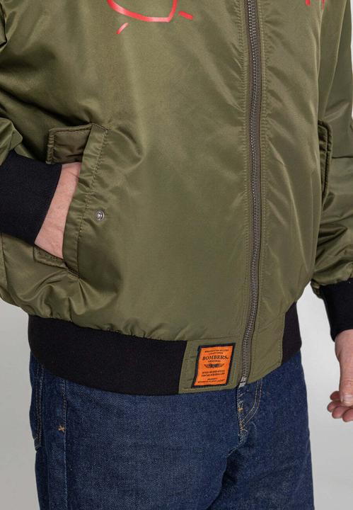 Produktbild Bombers Original Bomberjacke Stay Beautiful M Bomberjacke (XS)