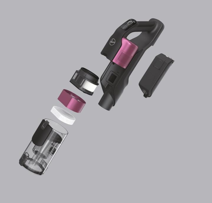 Actual product image Hoover HF9 HF920H 011 Rose, Pink Bagless