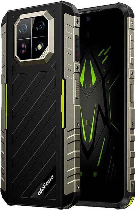 Produktbild Ulefone Armor 22 (256 GB, Grün, Schwarz, 6.58", Dual SIM, 64 Mpx, 4G)