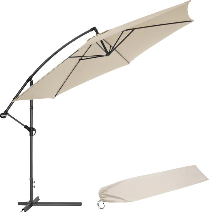 tectake Parasol déporté (3.50 m)