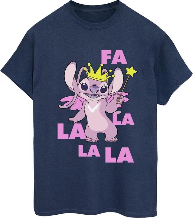 Immagine prodotto Disney Lilo & Stitch Angel Fa La La Maglietta Ampia Donna (4XL)