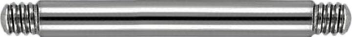 Immagine prodotto Star Piercing Barra del bilanciere argento (Titanio G23, senza ottone)