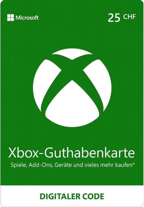 Microsoft Xbox-Store (25 CHF)