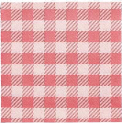 Image du produit Papstar Carreau vichy (100 x, 33 x 33 cm)