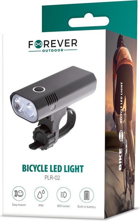 Actual product image Forever Light Forever Outdoor bike front light BLF-100 (800 lm)
