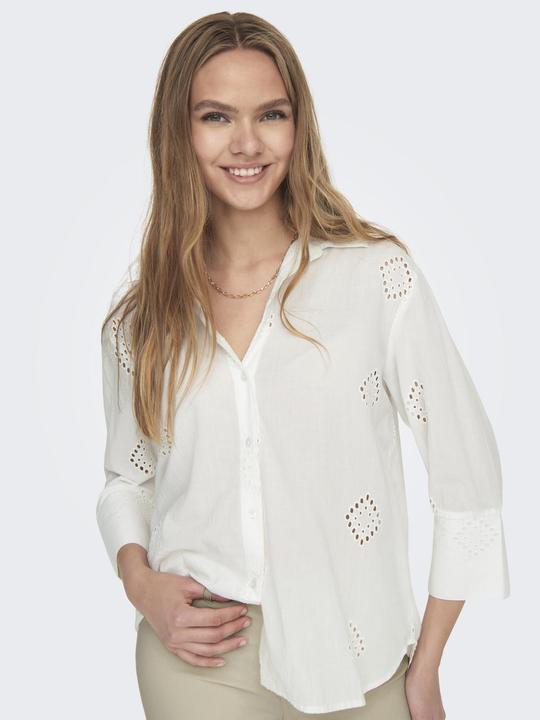 Immagine prodotto JdY Vestibilità regolare Collo a camicia Polsini lunghi Taglio voluminoso delle maniche Camicia Camicia (M)