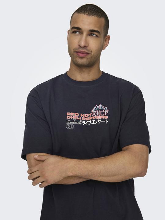 Produktbild Only & Sons Locker geschnitten Rundhals T-Shirt T-shirt (XL)