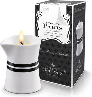 Immagine prodotto Petits Joujoux Candela da massaggio Un viaggio a Parigi (120 ml)