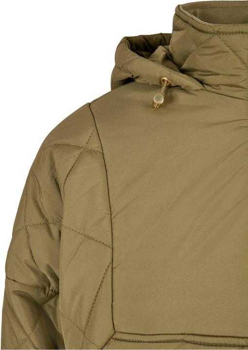 Actual product image Urban Classics Ladies Oversized Diamond Quilted Pull Over Jacket (4XL)