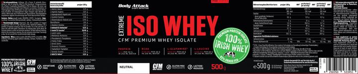 Produktbild Body Attack Extreme Iso Whey Professional (Erdbeer, 1 Stk., 1800 g)
