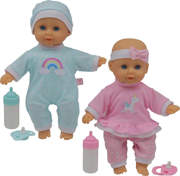 happytoys Twin Baby dolls 30cm (504221)