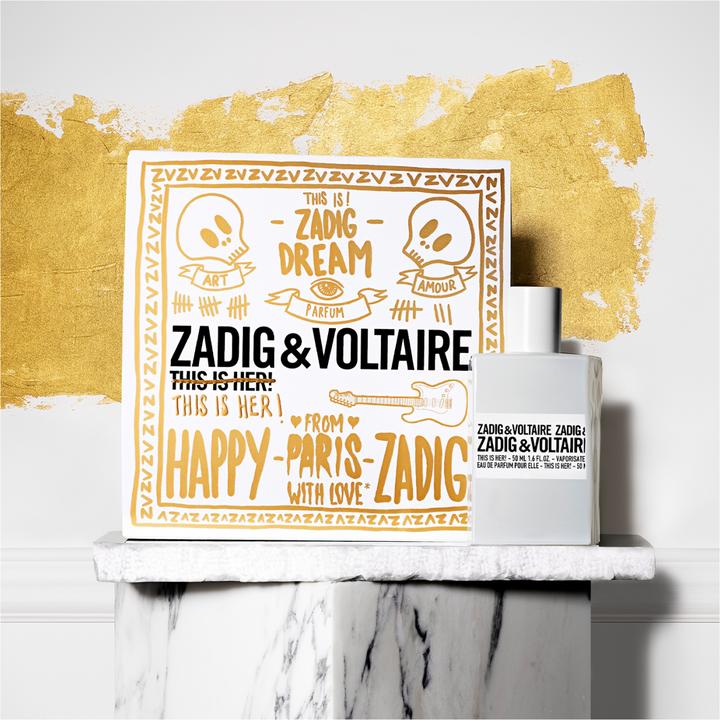 Image du produit Zadig & Voltaire This is Her! Christmas 2023 Eau de Parfum 50 / Lotion pour le corps (Eau de parfum, 100 ml)