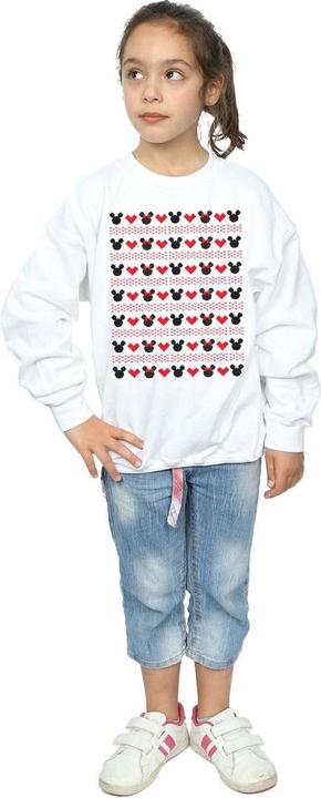 Immagine prodotto Disney Mickey And Minnie Christmas Hearts Felpa Ragazze (116)