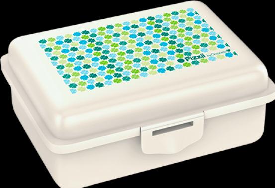 Immagine prodotto Fizzii Lunch Box con separatore bianco perla, di Graziela Cloverleaves