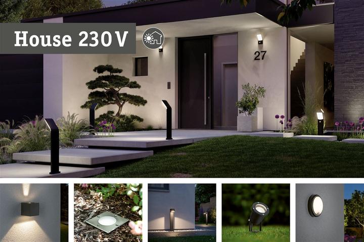 Produktbild Paulmann Outdoor 230V Spot Garden (230 lm, GU10, IP65)