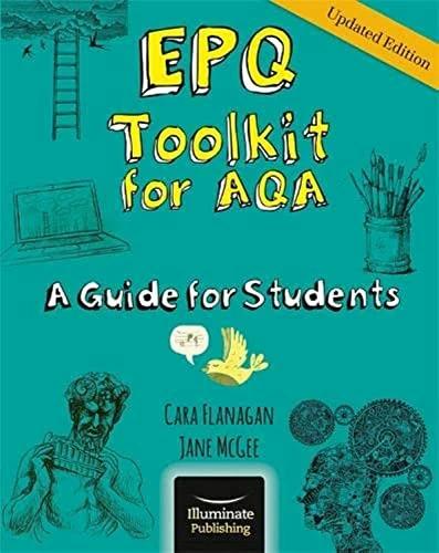 Immagine prodotto EPQ Toolkit for AQA - A Guide for Students (Updated Edition) (Inglese, Cara Flanagan, Jane McGee, 2018)