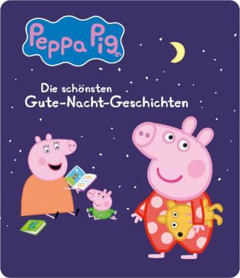 Actual product image Tonies Tonie. Peppa Pig - Good Night Stories (German)