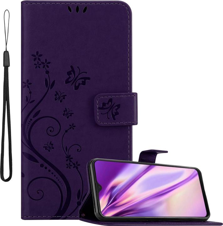 Floral violet foncé
