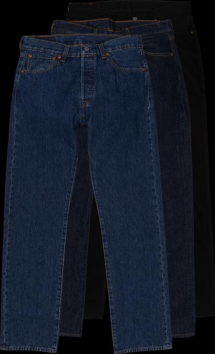 Produktbild Levis 501 Jeans Straight Fit stone/black/rinse Trio (W33/L34)