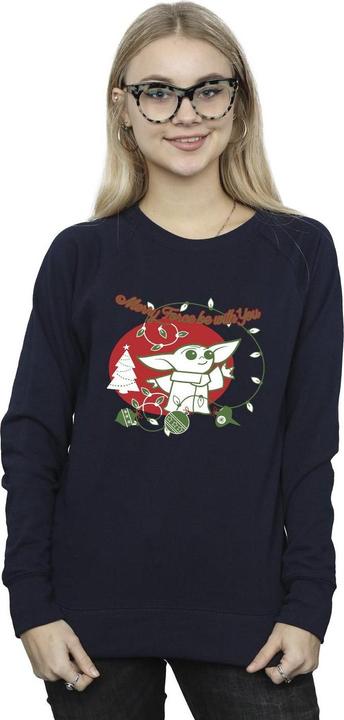 Immagine prodotto Star Wars Baby Yoda Force Be With You Felpa Donna (L)