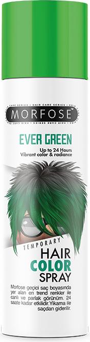 Image du produit Morfose Spray colorant pour cheveux Ever Green 150ml (1 pcs)