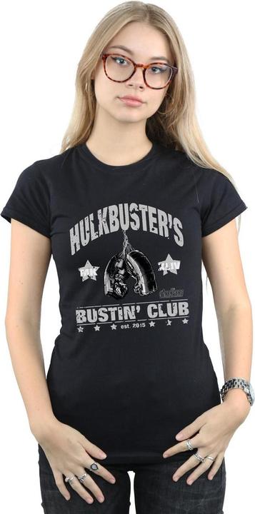 Image du produit - T-shirt IRON MAN HULKBUSTER'S BUSTIN' CLUB - Femme (M)