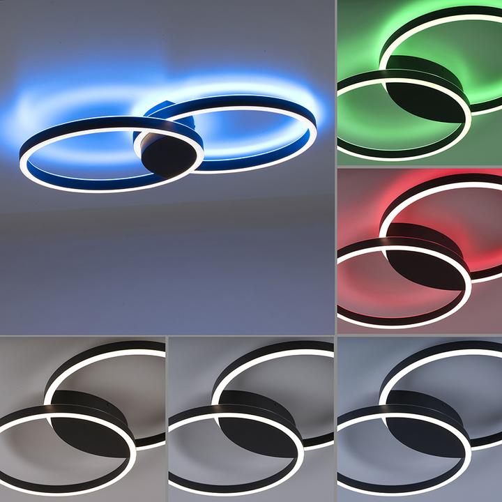 Image du produit Paul Neuhaus Neuhaus Plafonnier à LED 2700-5000K, RGB, sw 6145-18, 6145-18 (1500 lm)