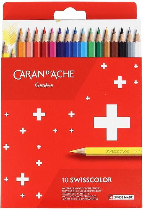 Caran d'Ache Swisscolor (Multicolore, 18 x)