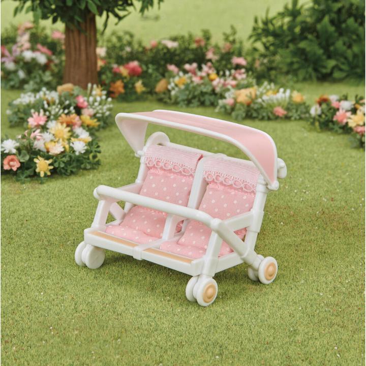 Produktbild Sylvanian Families Zwillings-Kinderwagen