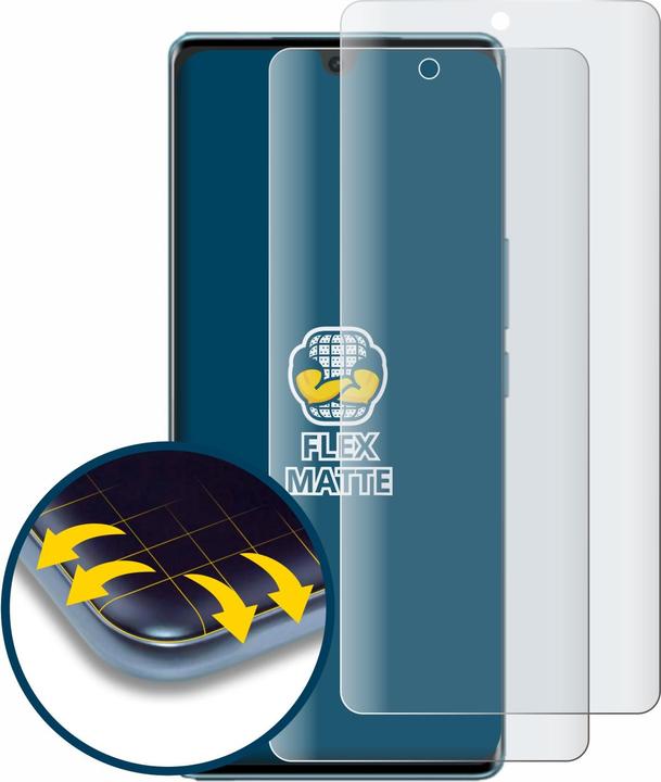 Actual product image BROTECT Full-Cover Protector Matte (2 Piece, Vivo V29)