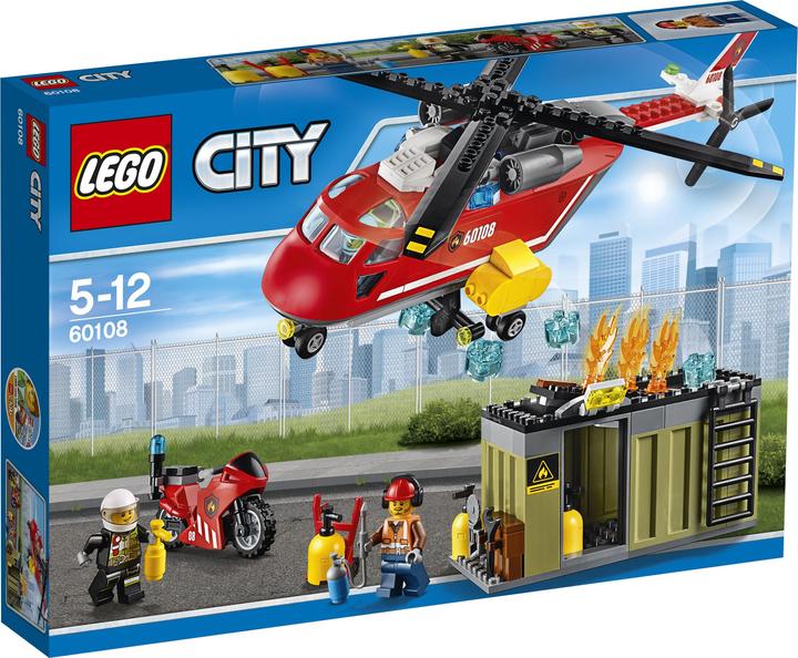 Actual product image LEGO Fire brigade fire-fighting unit (60108, LEGO City)